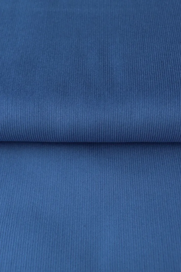 18IN REMNANT; Pacific 14 Wale Cotton Corduroy | Robert Kaufman