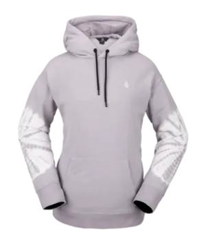 22/23 Volcom Womens Costus Fleece Pullover Amethyst Smoke