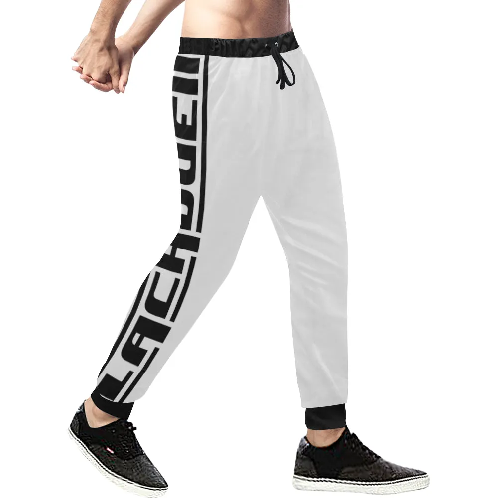 BLACC BORDER WHT Men's All Over Print Sweatpants