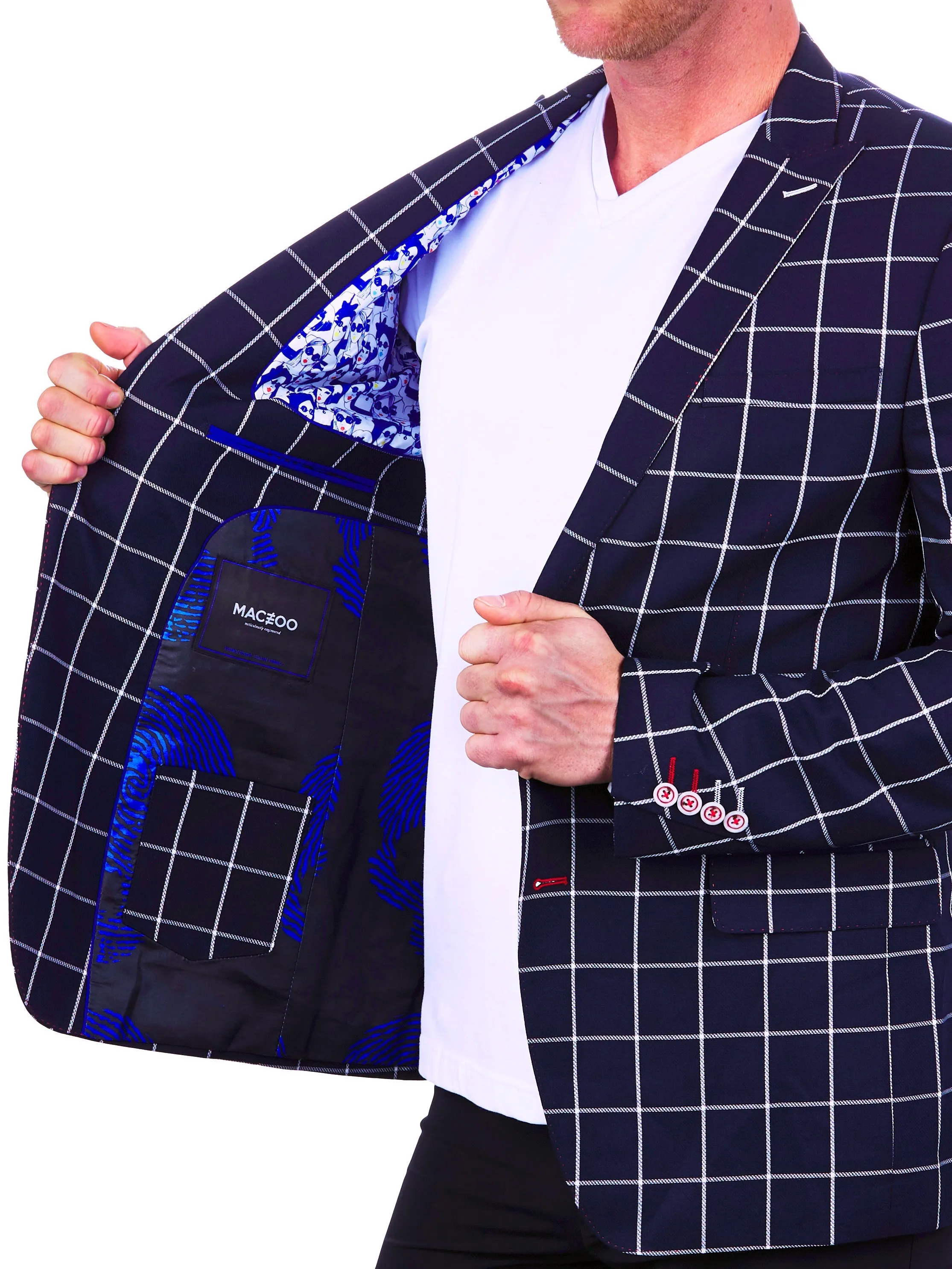 Blazer Beethoven Paris Blue