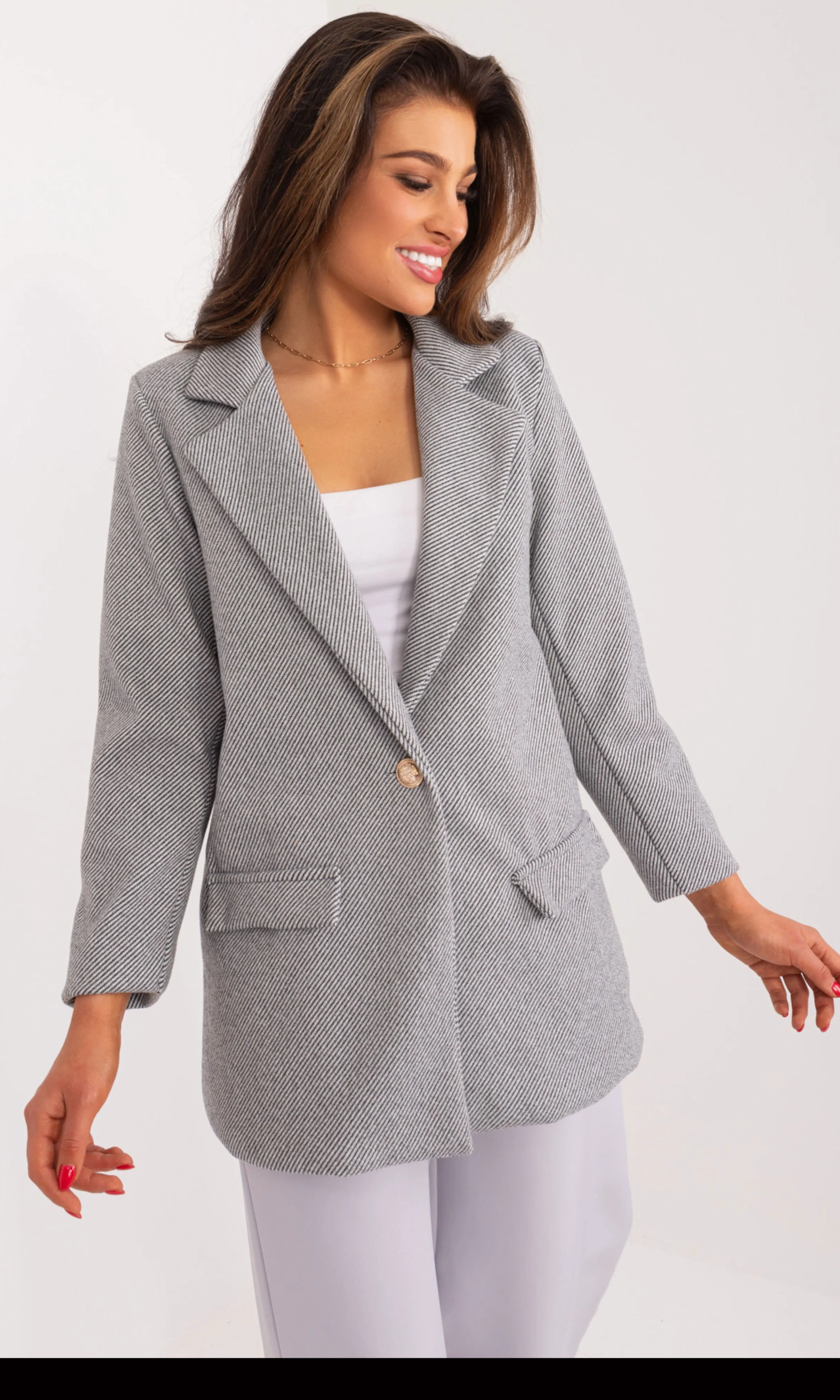 Blazer grijs Maxime
