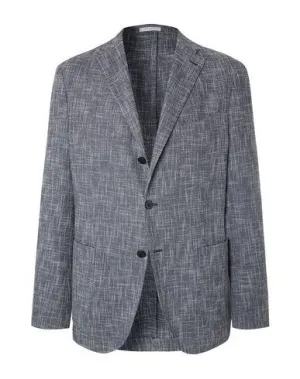 Boglioli Man Blazer Slate blue 40 suit