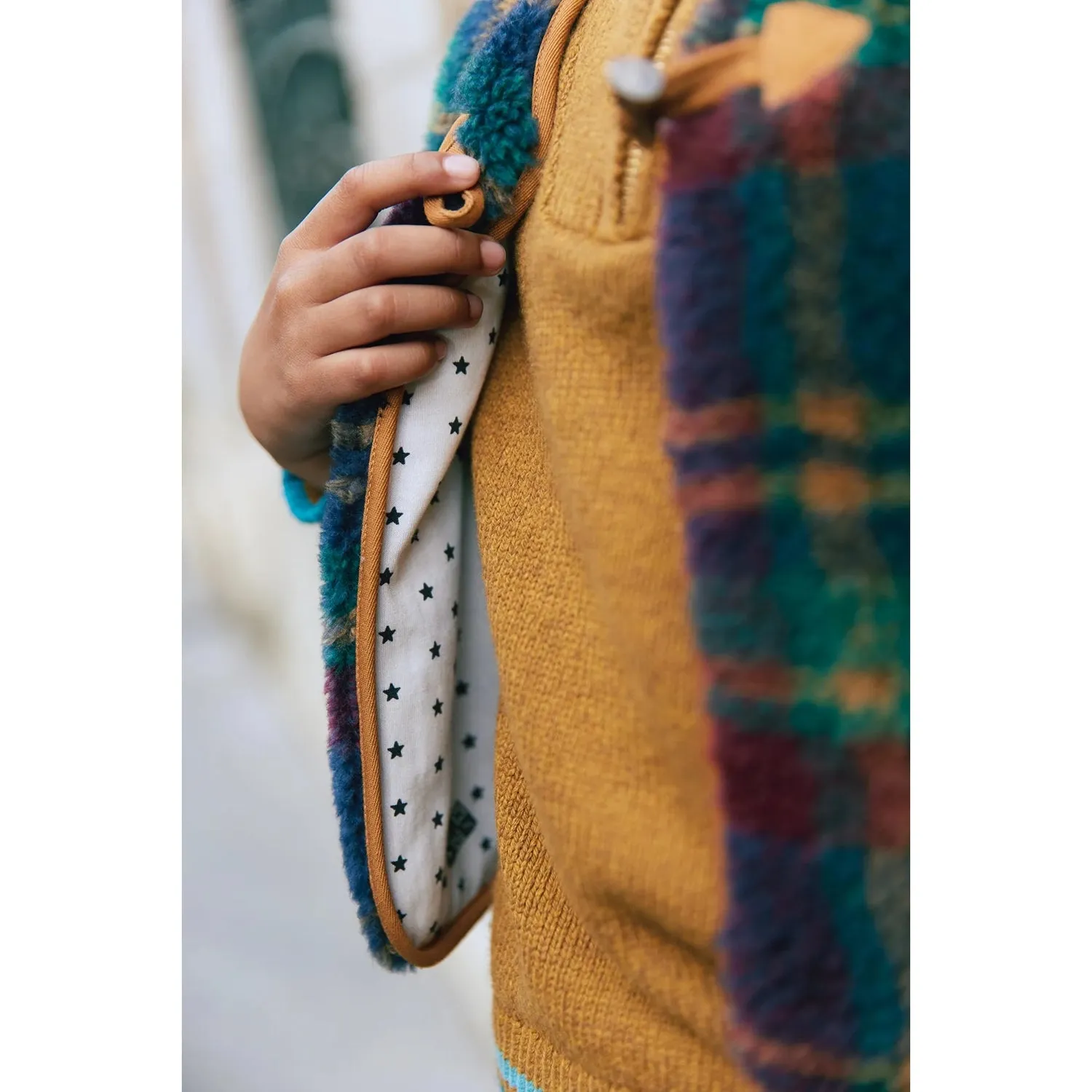 BONTON Csar Cotton Fleece Layering Vest