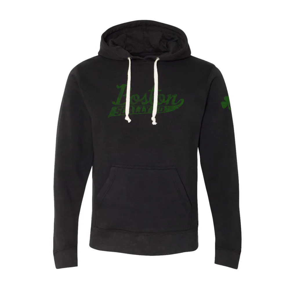 Boston Scally The Shamrock Hoodie - Black