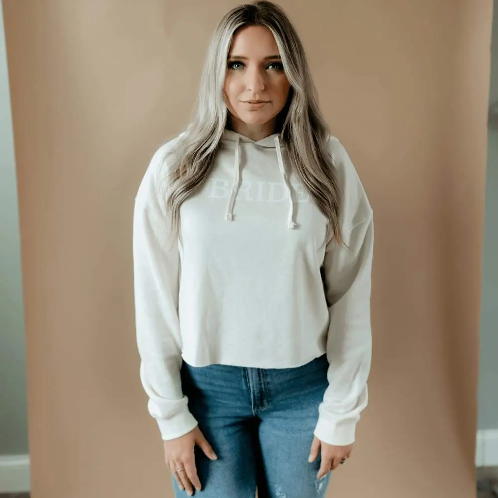 Bride Cropped Sweatshirt