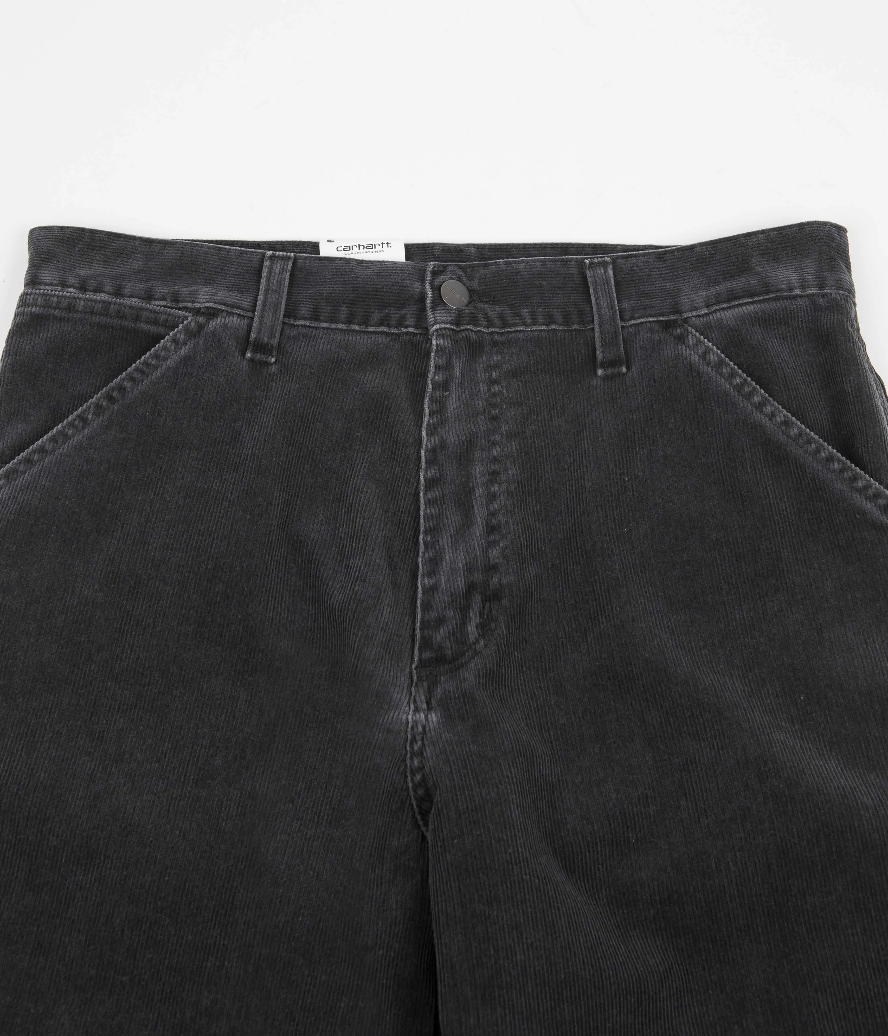 Carhartt Single Knee Cord Pants - Black Stonewash