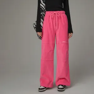 Casual String Corduroy Pants