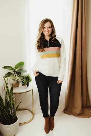 Contrast Pullover