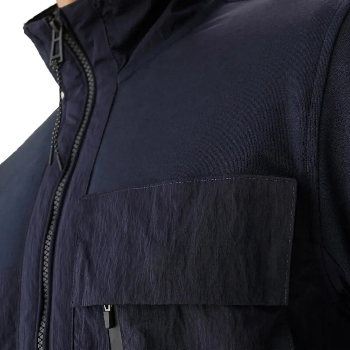 Dark Ink ‘Seal’ Full Zip Fleece