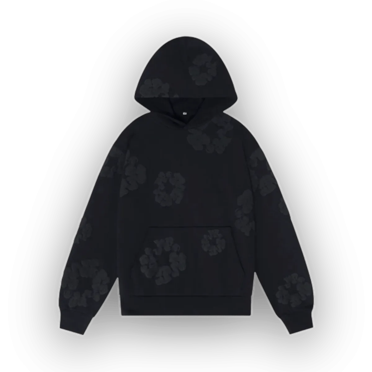 Denim Tears Mono Cotton Wreath Sweatshirt Black