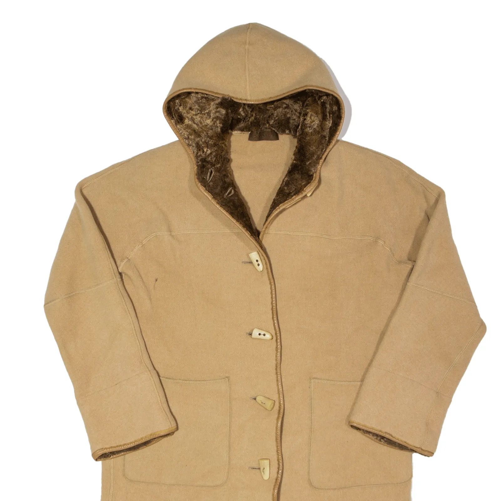 DEVERNOIS Duffle Coat Beige Womens M