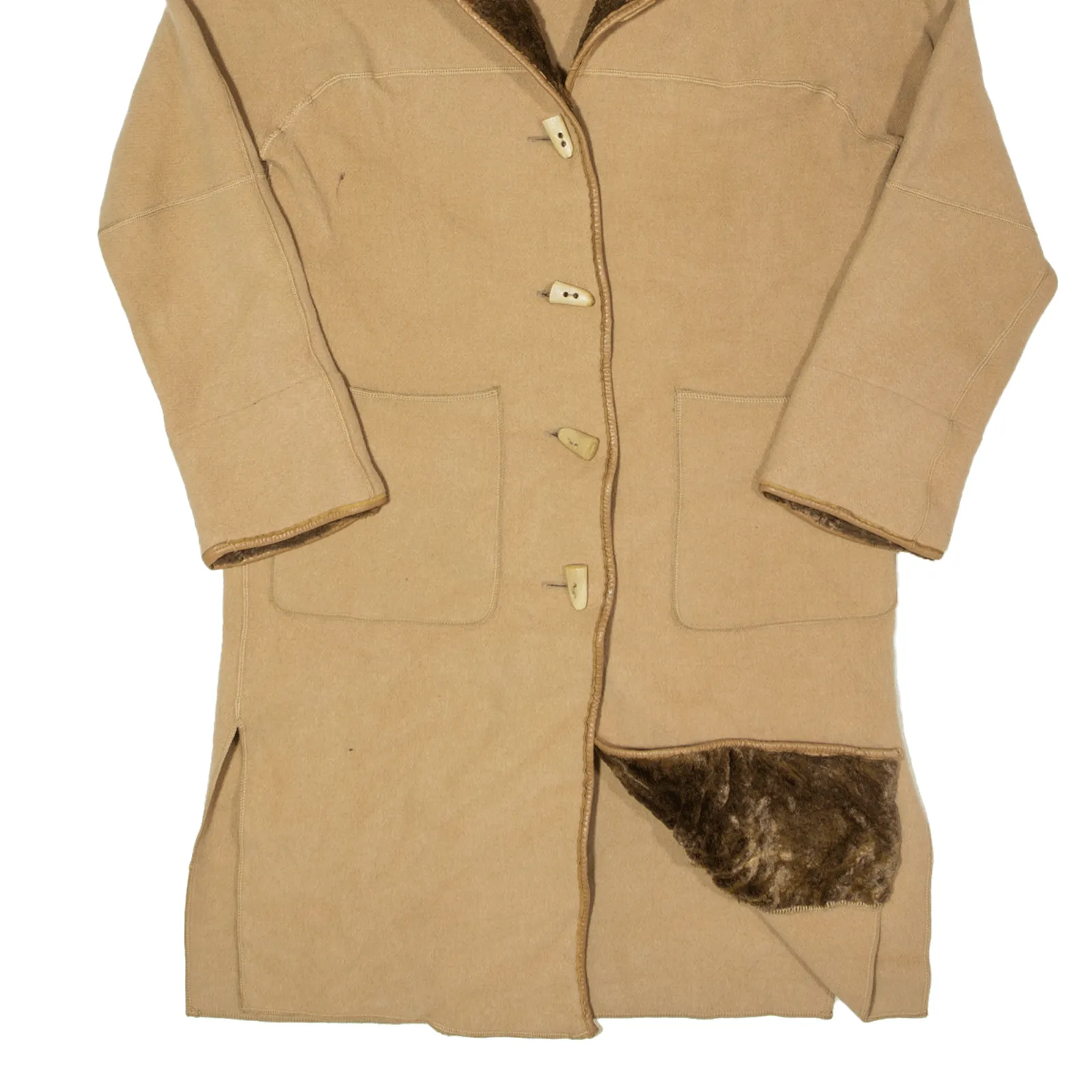DEVERNOIS Duffle Coat Beige Womens M