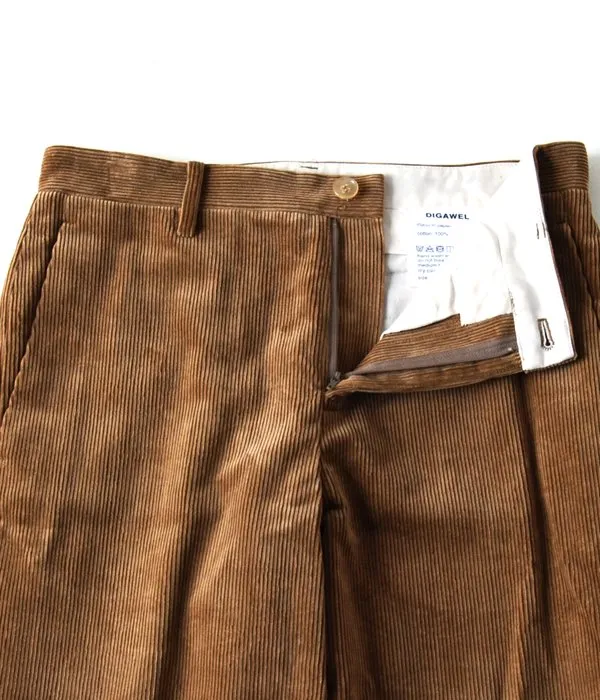 DIGAWEL/SLIM PANTS(2)(CORDUROY) (CAMEL)