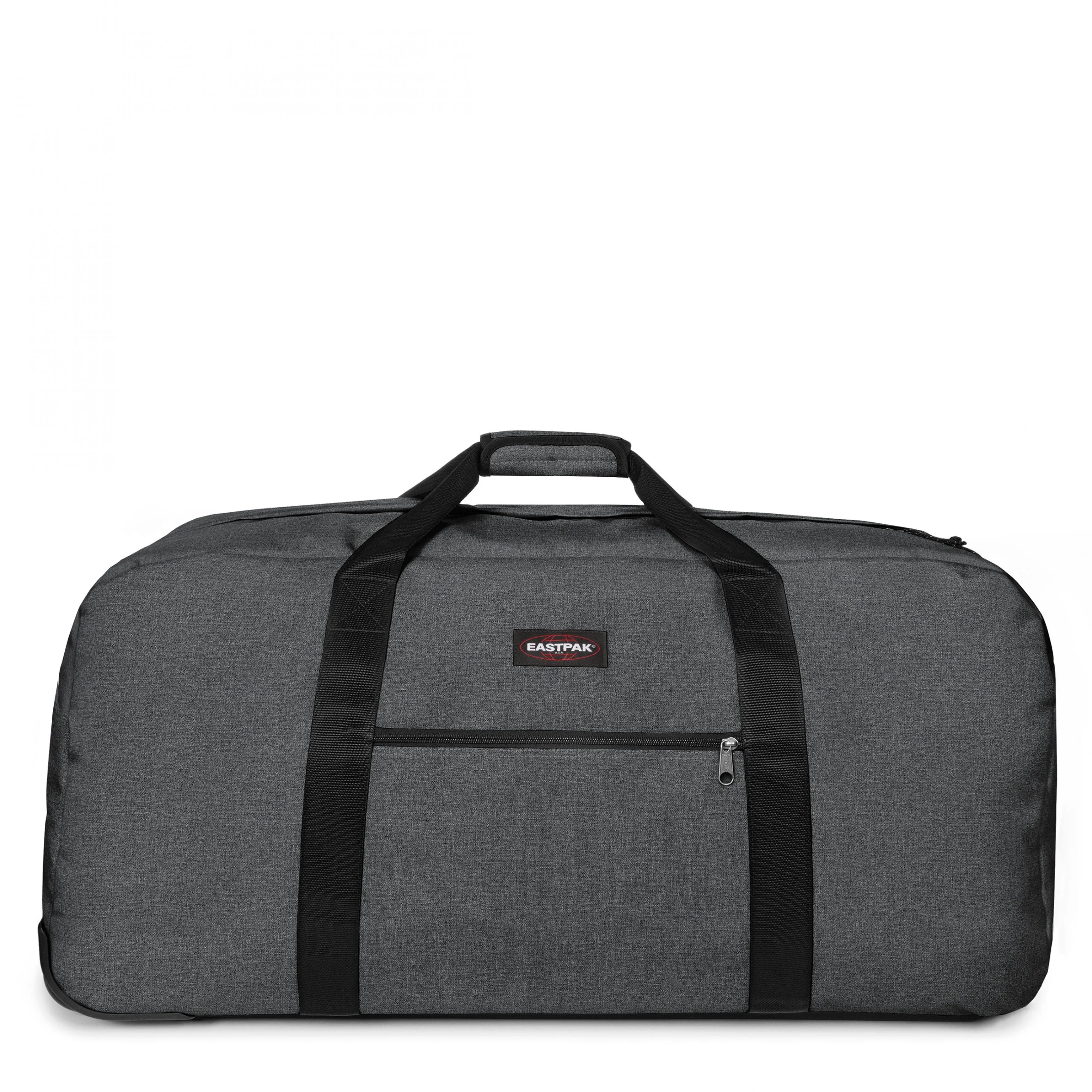 Eastpak Warehouse   Black Denim Large Duffle Wheeled Bag - EK00030E77H1