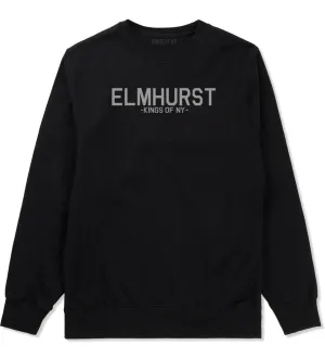 Elmhurst Queens New York Mens Crewneck Sweatshirt