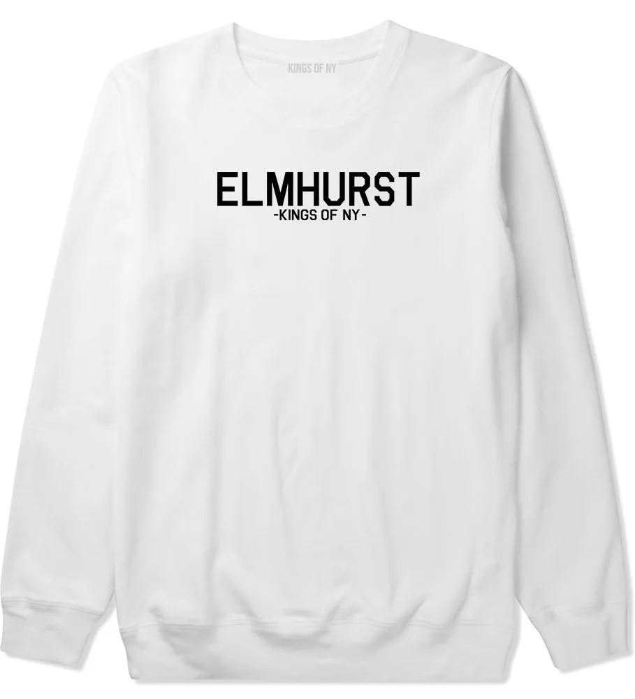 Elmhurst Queens New York Mens Crewneck Sweatshirt