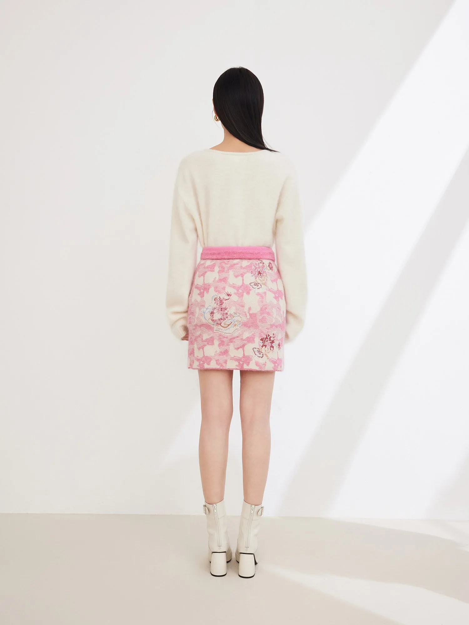 EP YAYING High-waisted Short Skirt