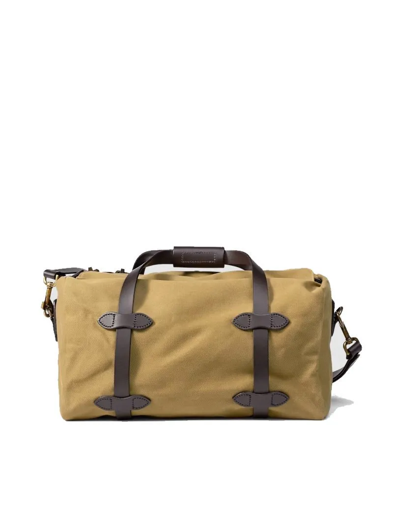 Filson Small Rugged Twill Duffle in Tan