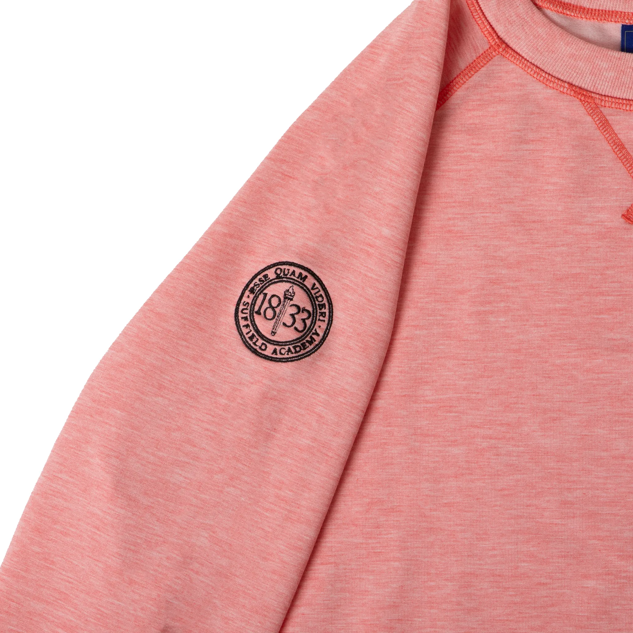 FJ Coral Heather Pullover with Seal