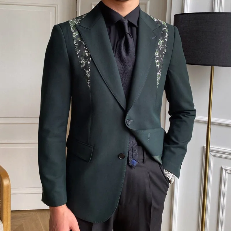 Flower Side Casthelton Blazer