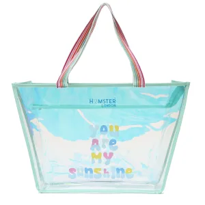 Hamster London Sunshine Tote Aqua