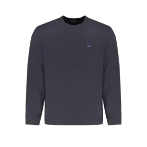 Harmont & Blaine Blue Cotton Sweater