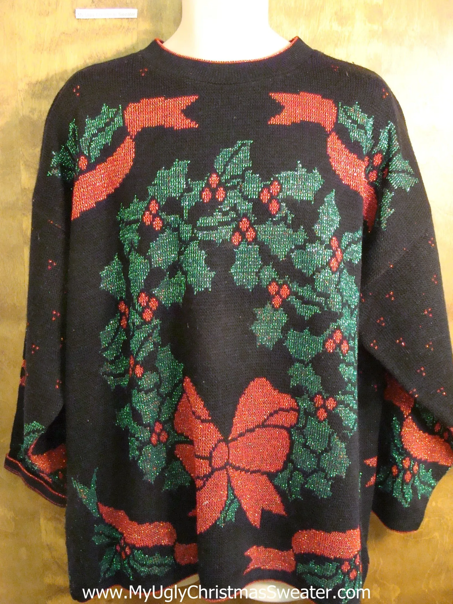 Horrible Acrylic 80s Tacky Bad Christmas Sweater