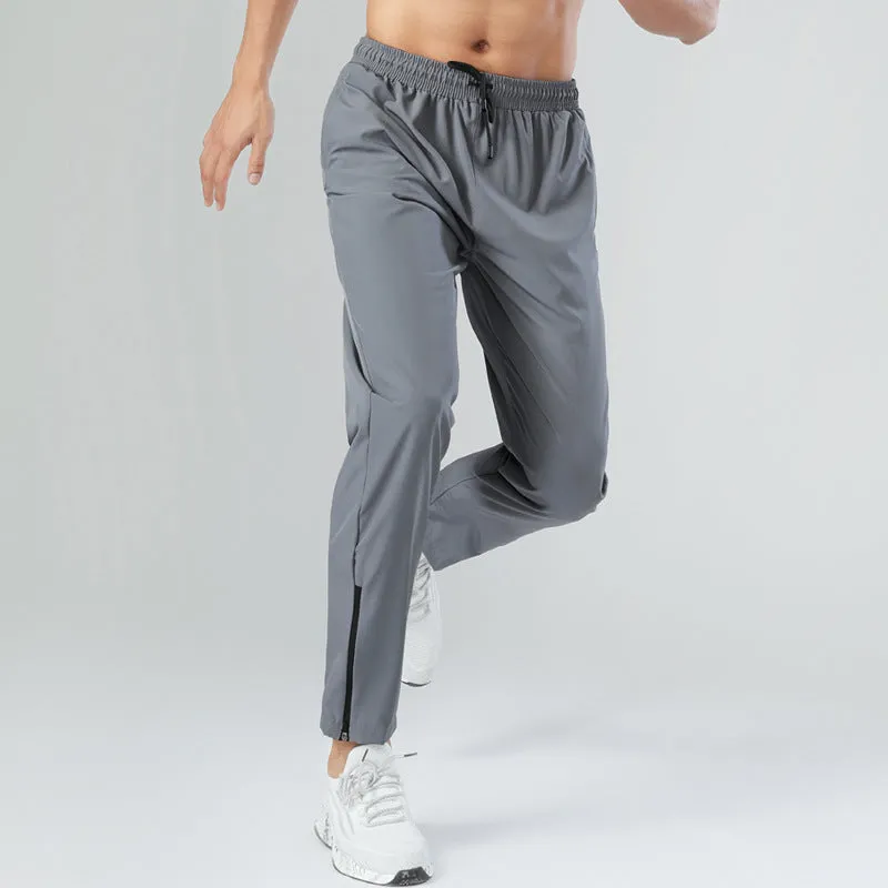 Hzori Sports Pants Men's Summer Basketball Running Men's Pants Loose Breathable Quick-Drying Casual Pants Sports Pants Men's