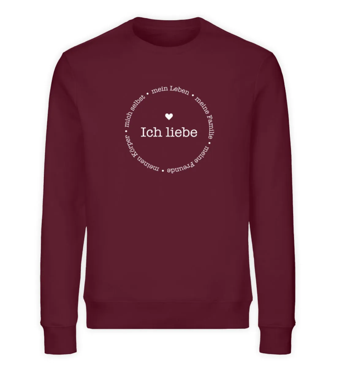 Ich liebe Bio Sweatshirt Unisex