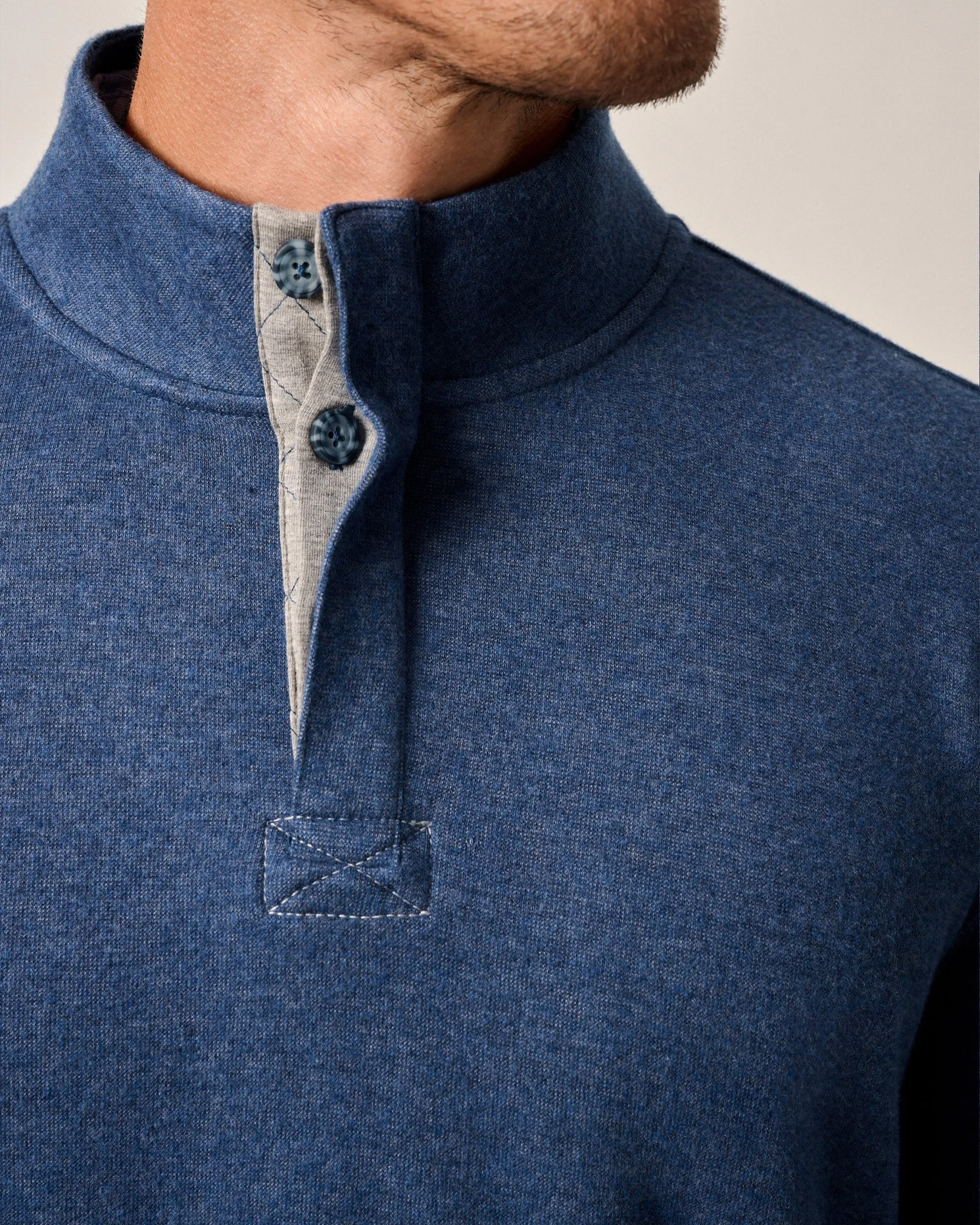johnnie-O Banyan Henley Pullover