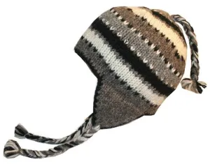Knit Wool Fleece lined Warm Winter Beanie Hat