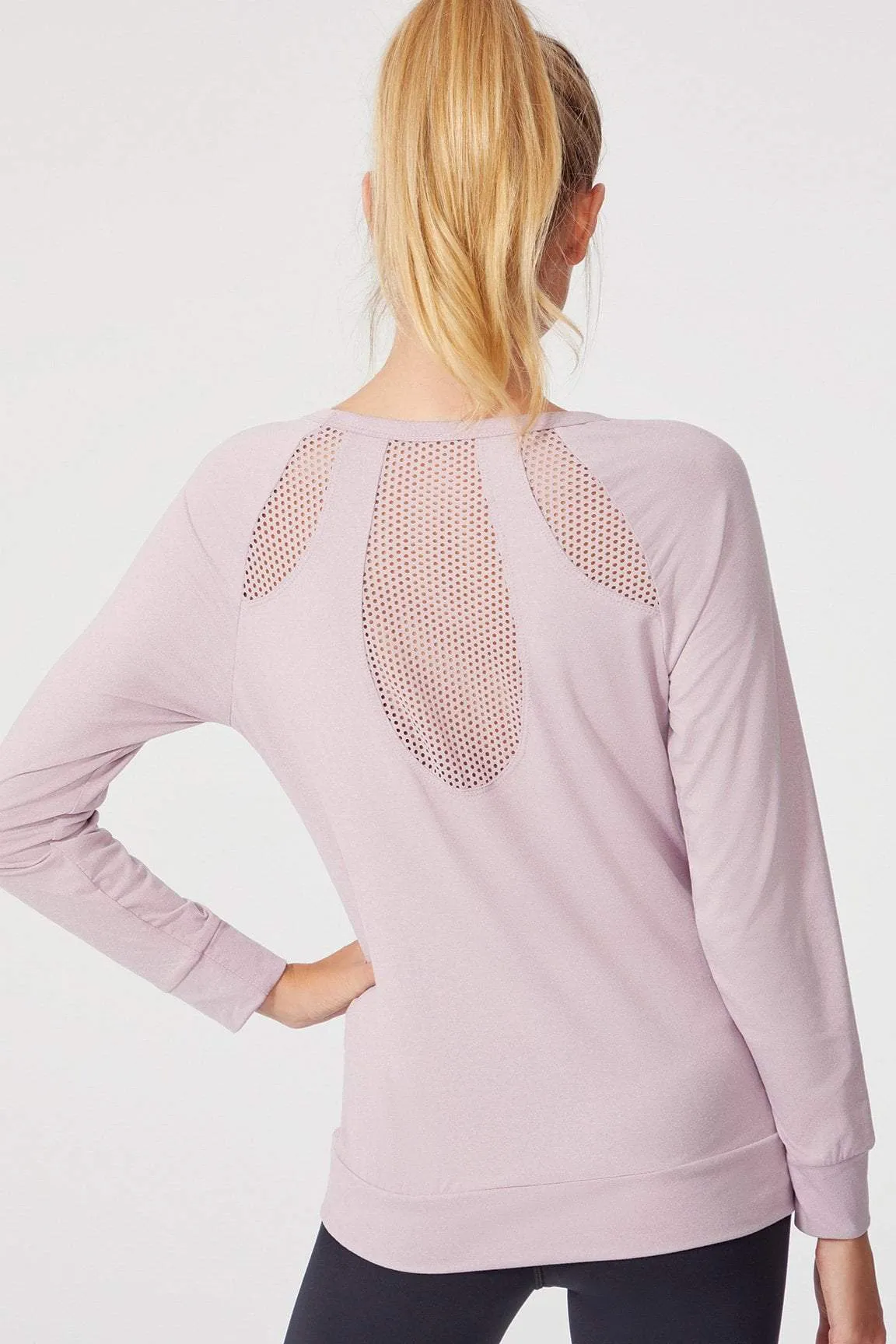 Lively Layering Top (H. Lilac Gray)
