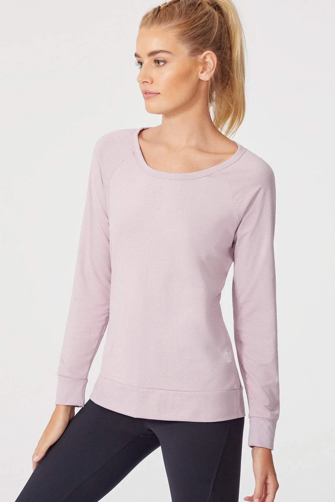 Lively Layering Top (H. Lilac Gray)