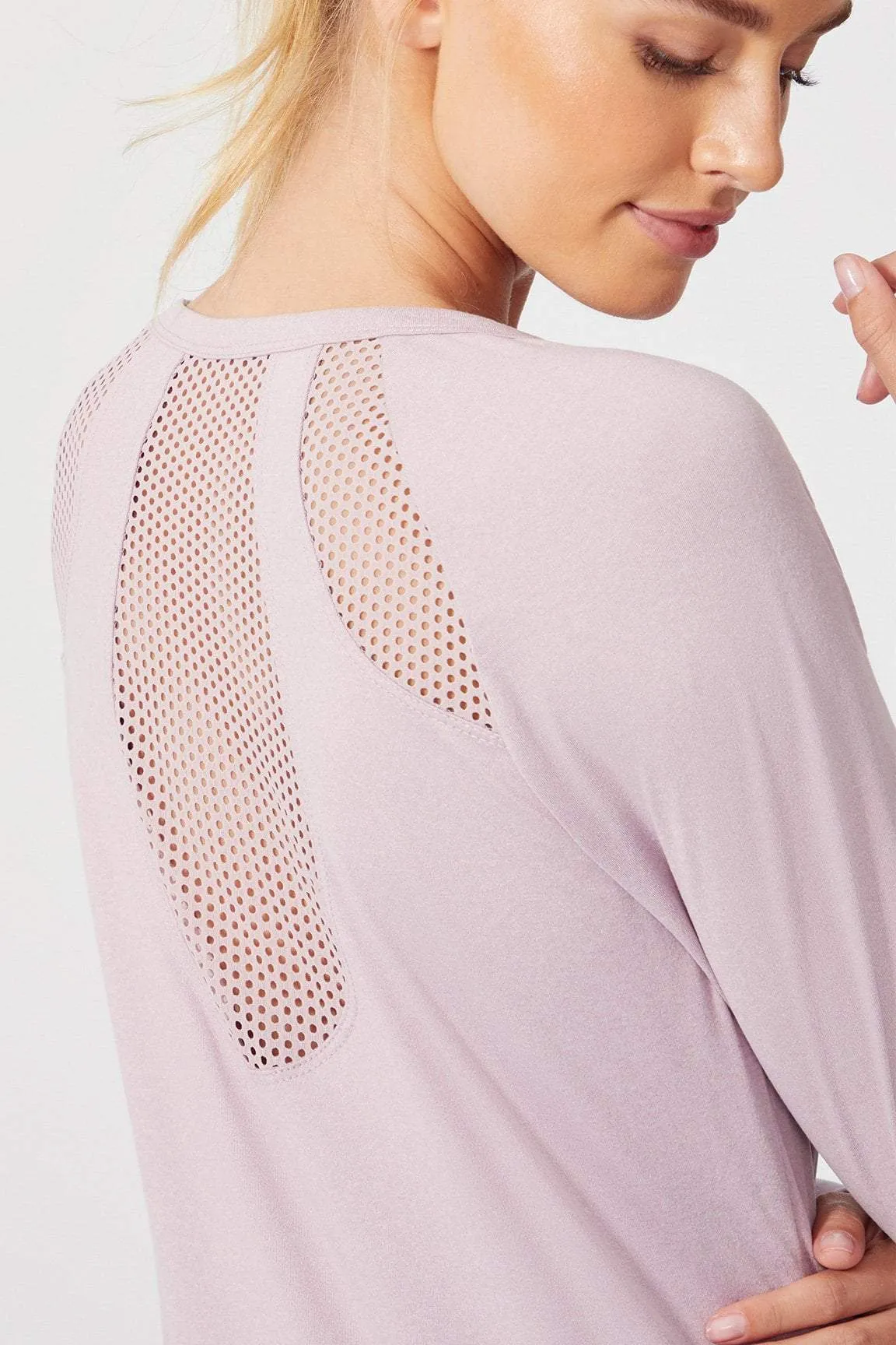 Lively Layering Top (H. Lilac Gray)