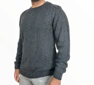 Men J&J Pullover - Dark Grey