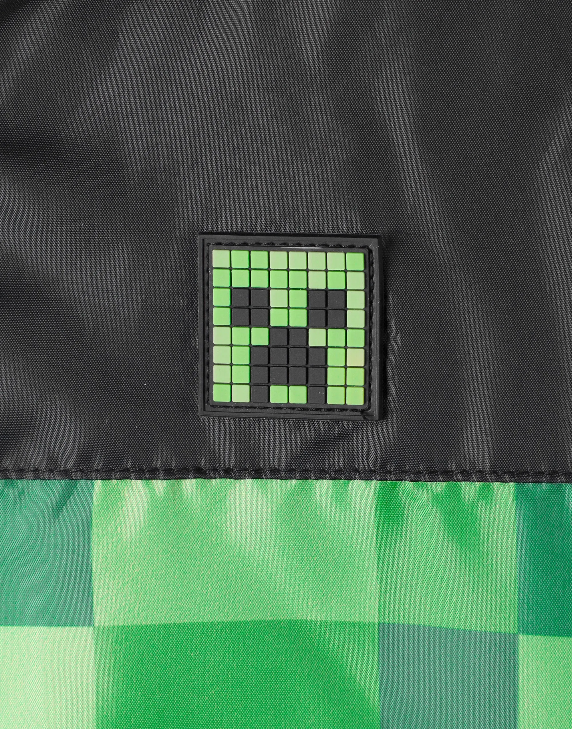 Minecraft Boys Creeper Fleece Lined Raincoat Jacket