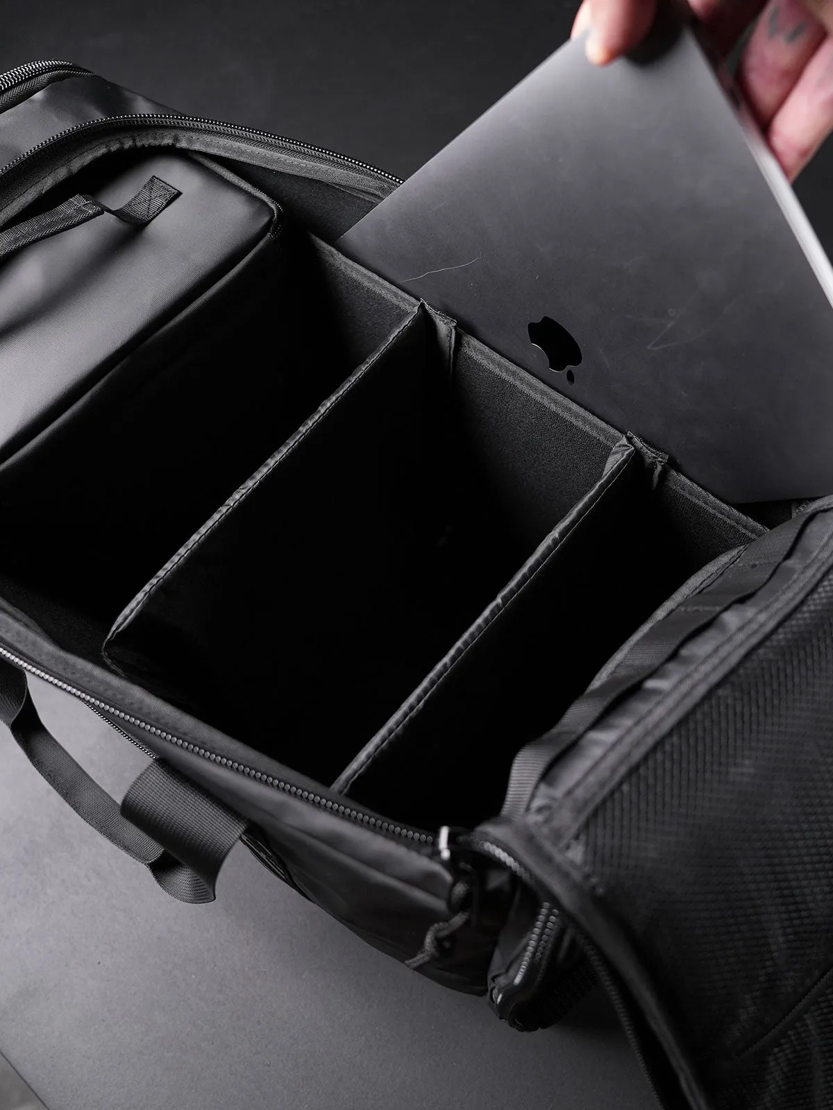 MOMENTUM DUFFLE BAG 44L - BLACK