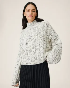 MSCHGertie M Pullover mit Zopfmuster