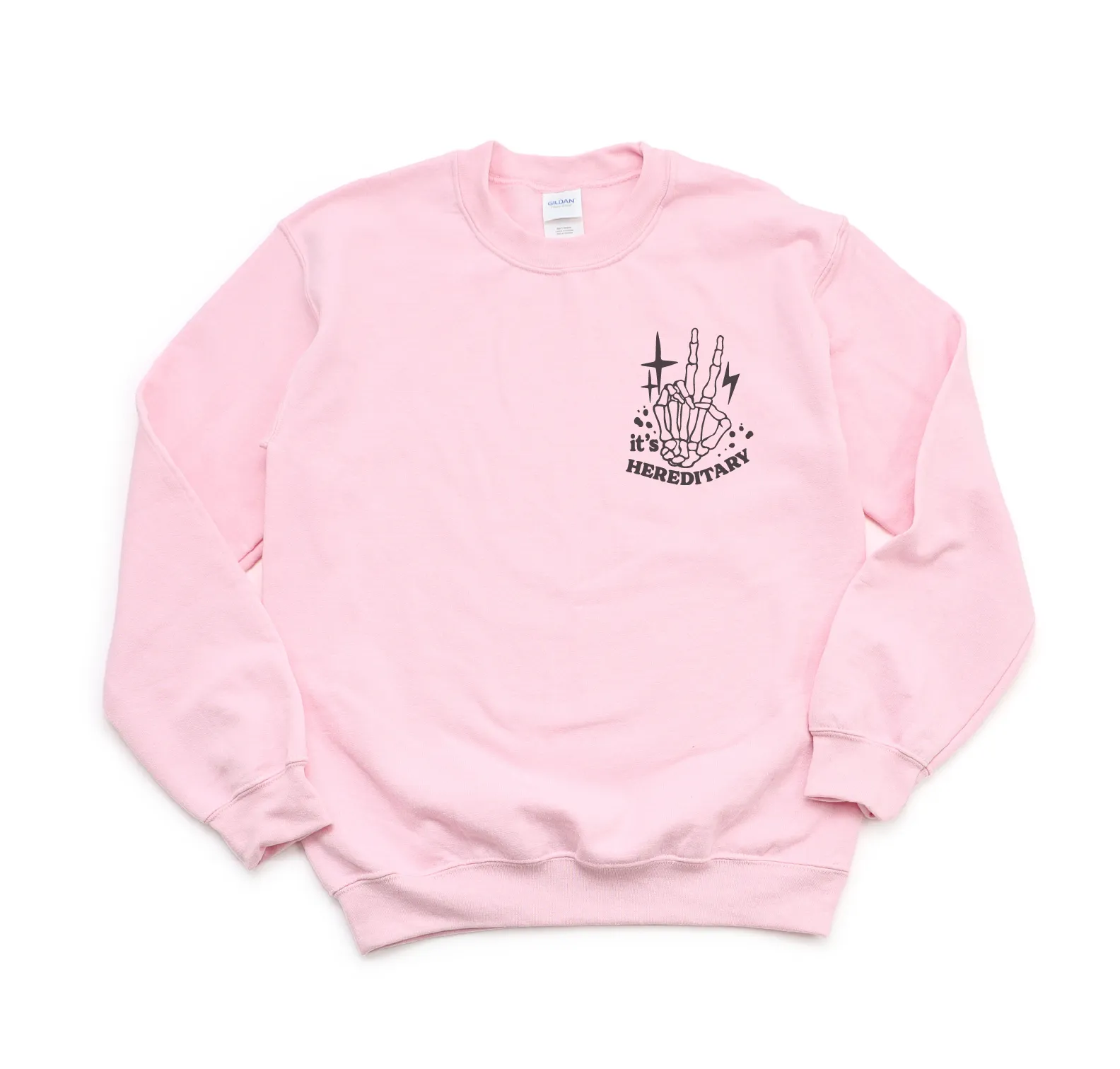 My Kids Laugh Because I'm Crazy But It's Hereditary Gildan Sweatshirt