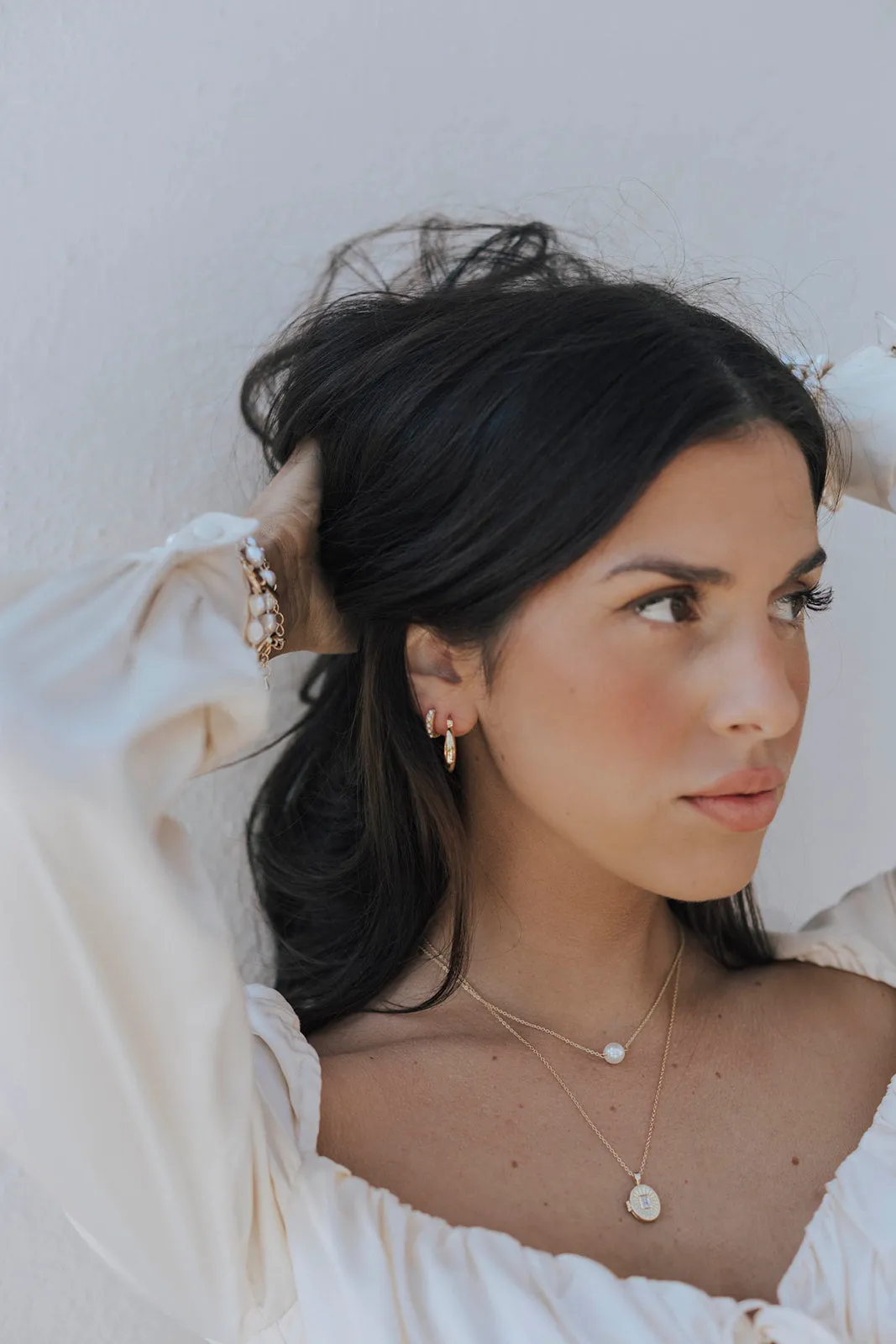 Nadia Classic Gold Hoops