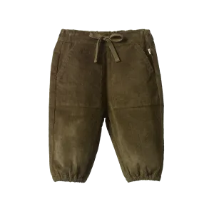 NATURE BABY FRANKIE CORD PANTS HERB