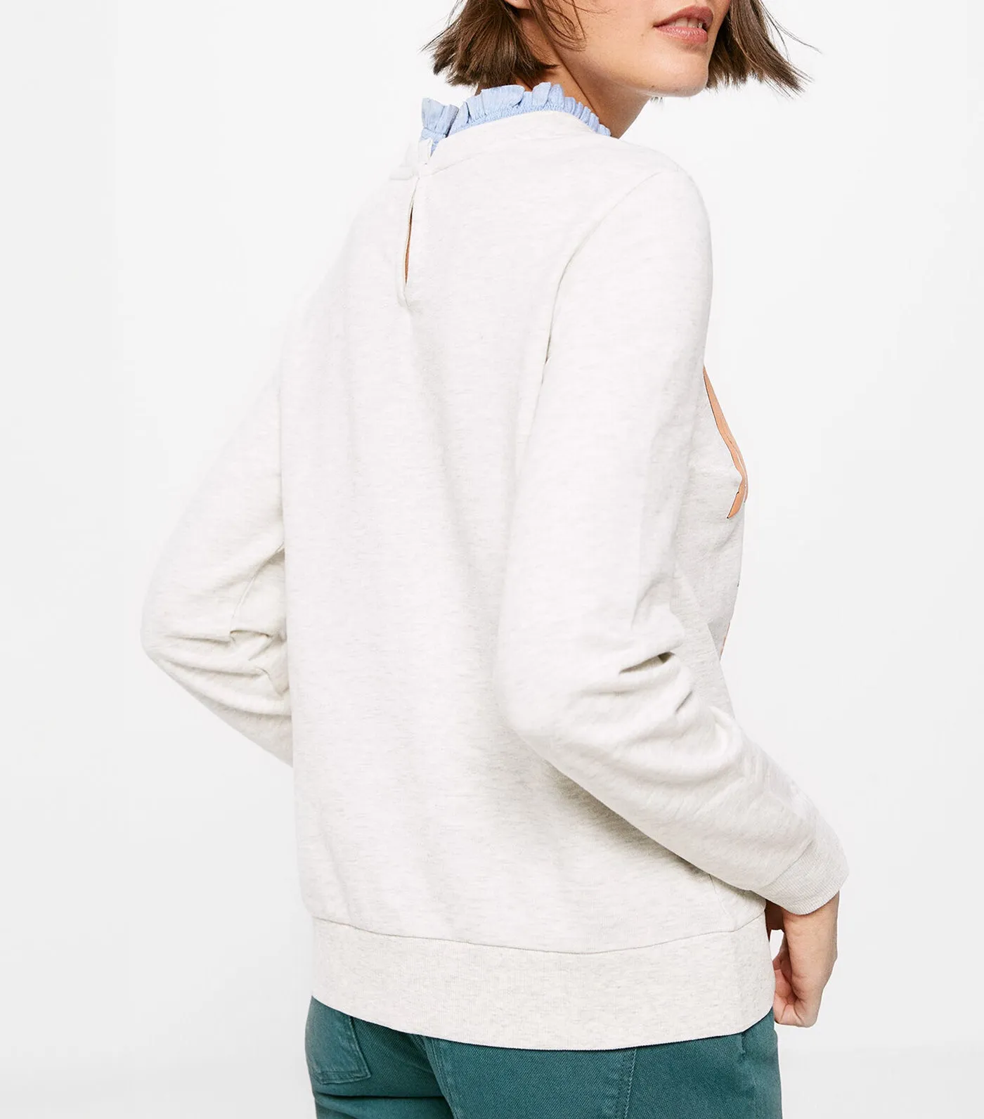 New York Sweatshirt Beige