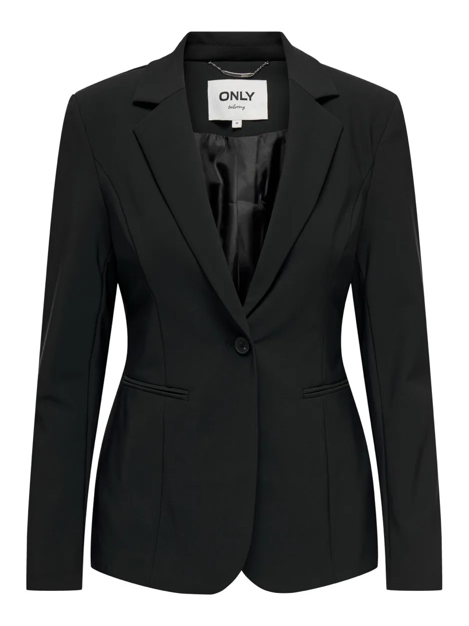 Onltravel L/s Fit Blazer Tlr - Zwart