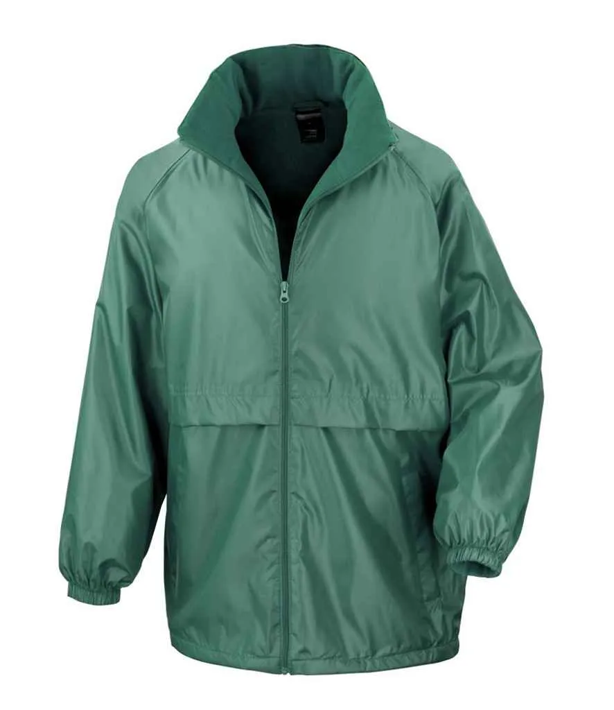Result Core Micro Fleece Lined Jacket | Bottle Green