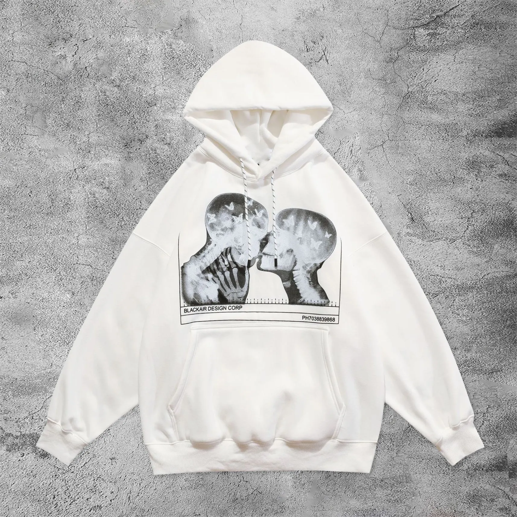 Retro Affectionate Kiss Hoodie