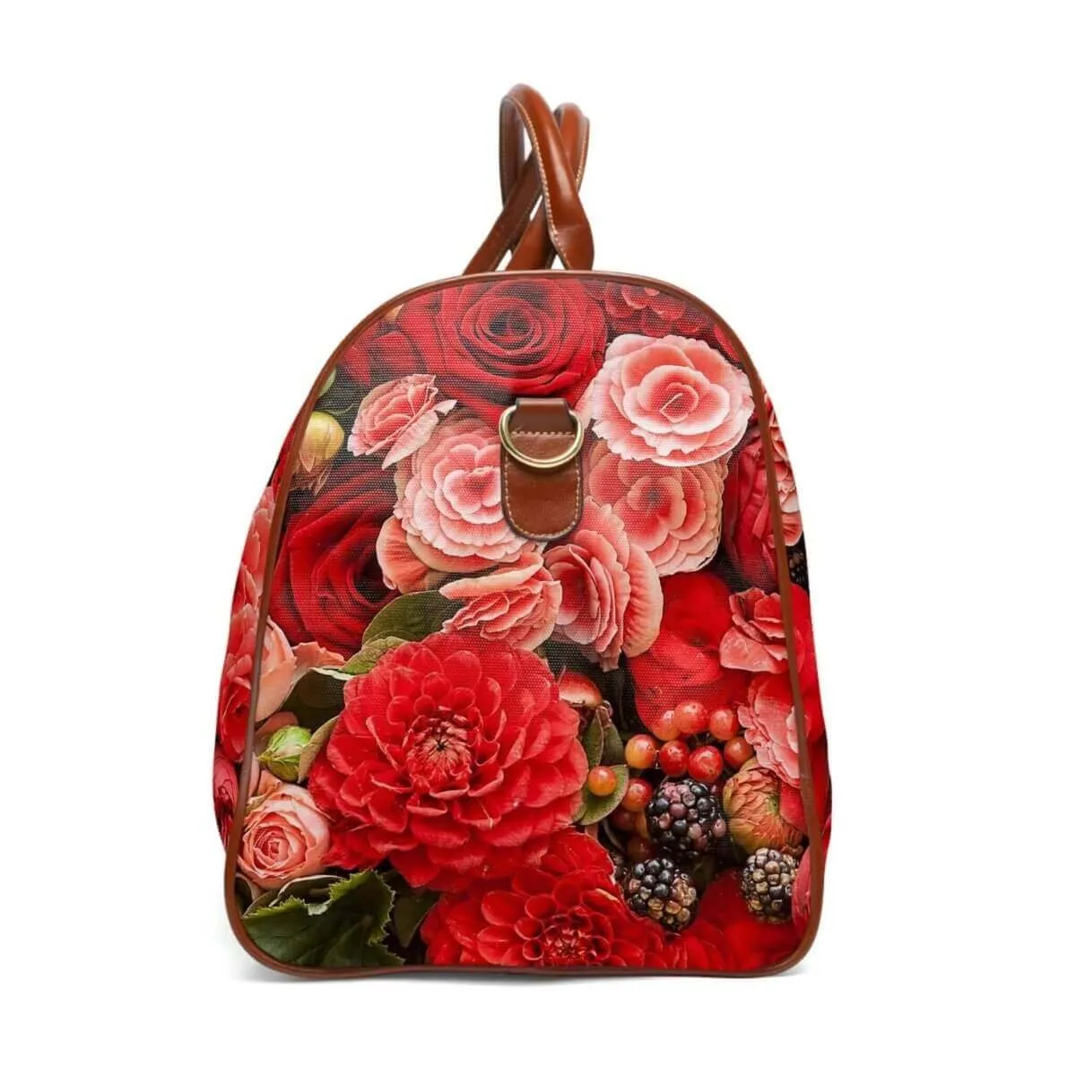 Rose Design Waterproof Travel Bag