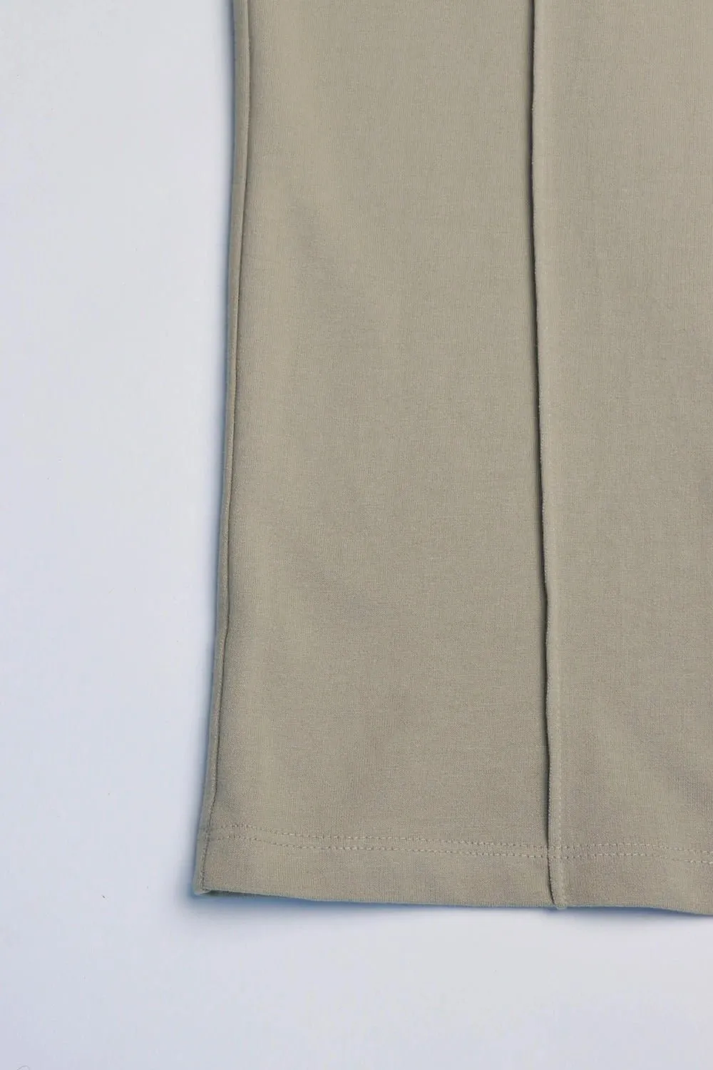 Sage Grey Pleated Sweatpants