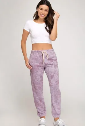 She   Sky Lounge Sweatpants - Misty Mauve