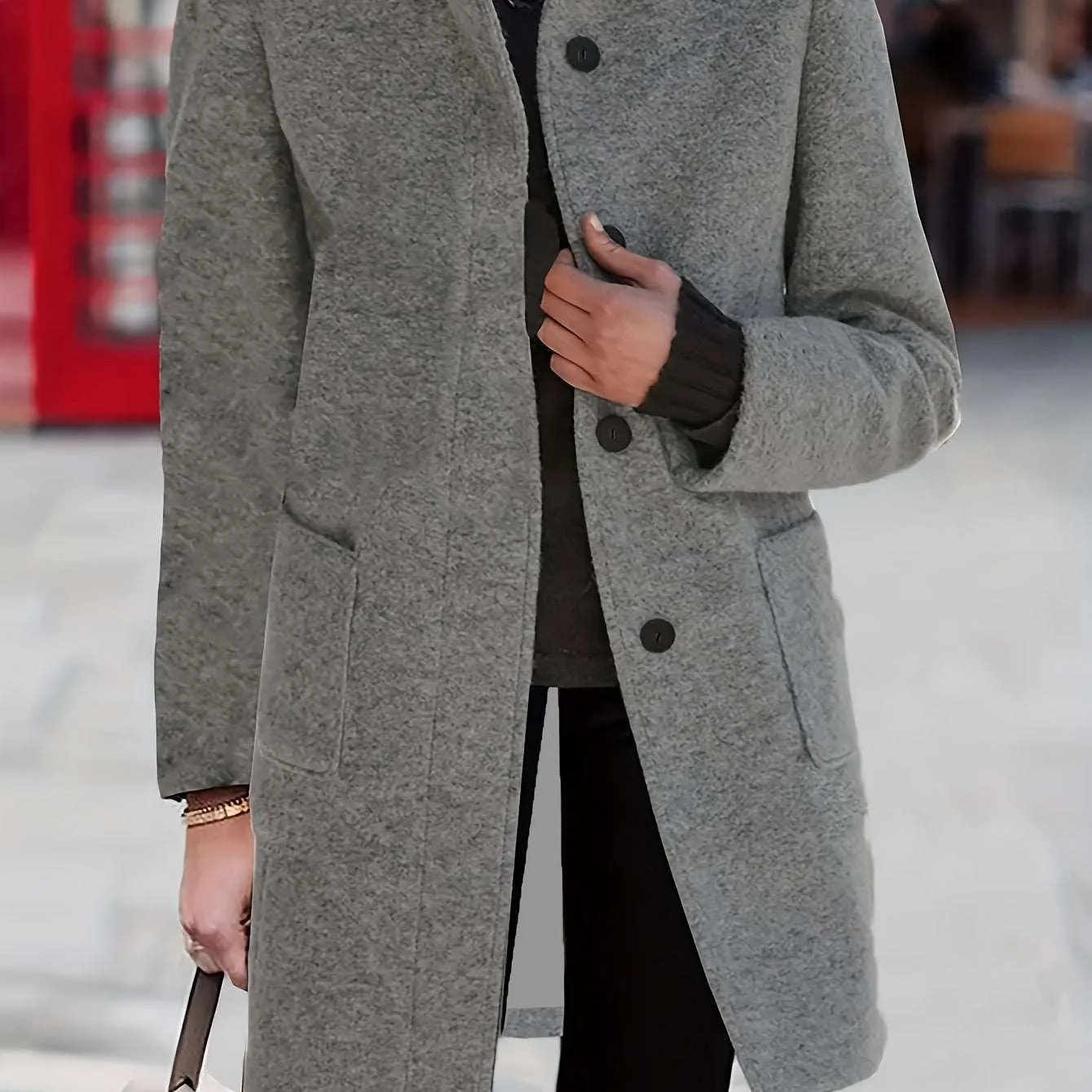 Stay fashionable and sophisticated with mid-length trench coats