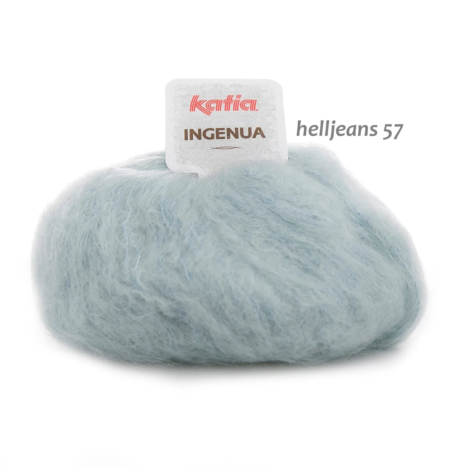 STRICK-BOX Mohair Pullover im Zopfmuster gestrickt mit Ingenua Wolle von Katia